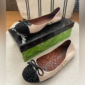 7W Sam Edelman Beatrix Flat (IVORY)